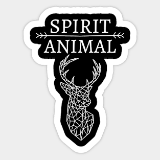 Spirit Animal - deer Sticker